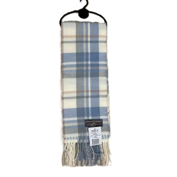 Softer Than Cashmere? Classic Plaid Fringe End Scarf - Picture 2 of 5